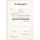 Paper for German Verwundetenabzeichen