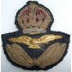 WW2 British RAF Officer's Cap Badge